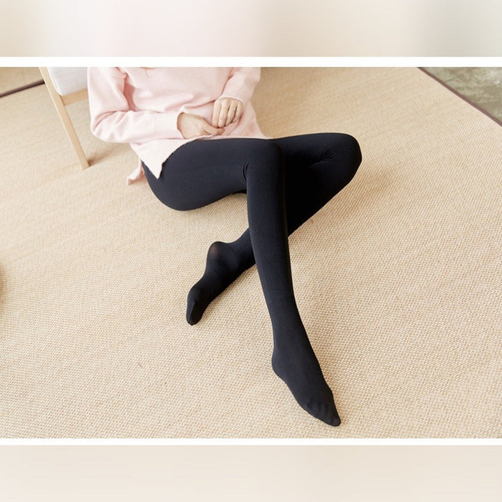 Women's Fleece Lined Tights, Footed Thermal Warm Winter