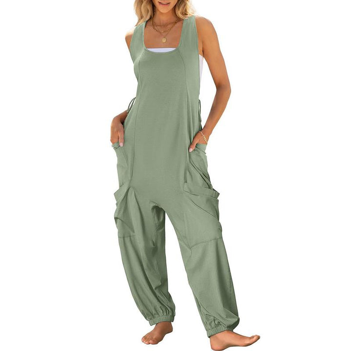 SALOME™ – Casual Sleeveless Summer Baggy Jumpsuit
