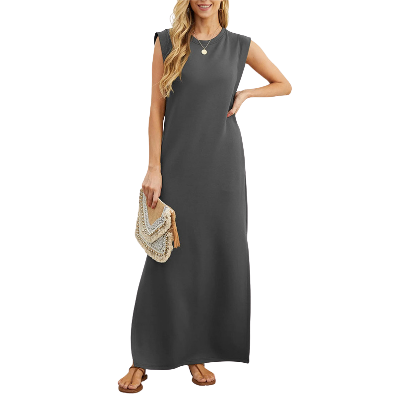 RIANE™ – Classic Loose Sleeveless Beach Maxi Dress