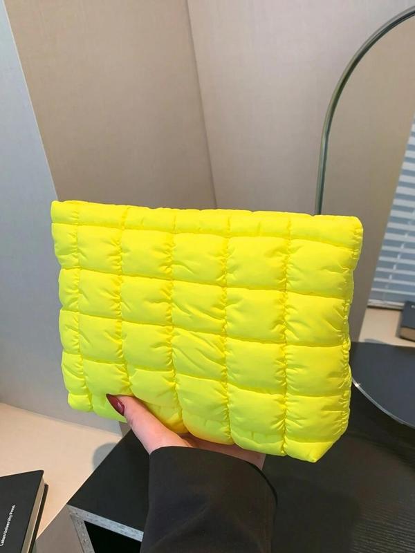 LUCY™ - Large Capacity Quilted Clutch Travel Storage Bag with Zipper