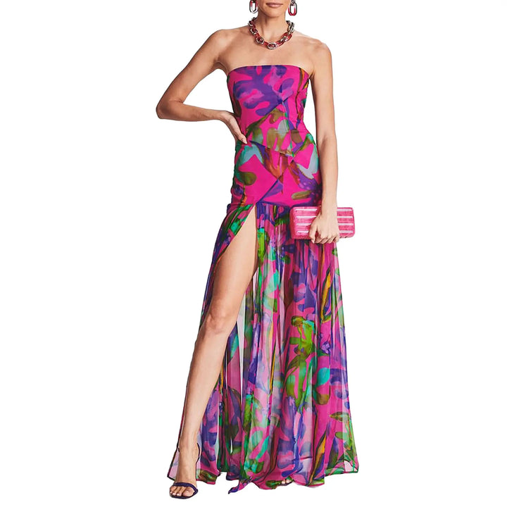 ANASTACIA™ – Elegant Tube High Slit Maxi Party Dress