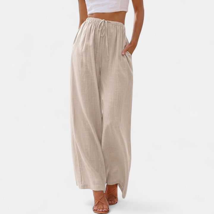 FRANKIE | Relaxed Fit Palazzo Pants