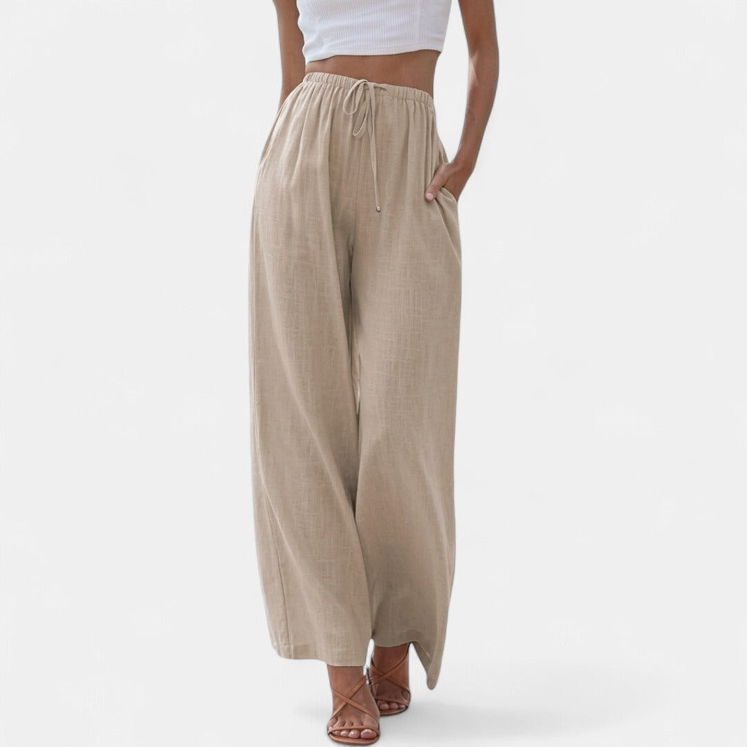 FRANKIE | Relaxed Fit Palazzo Pants