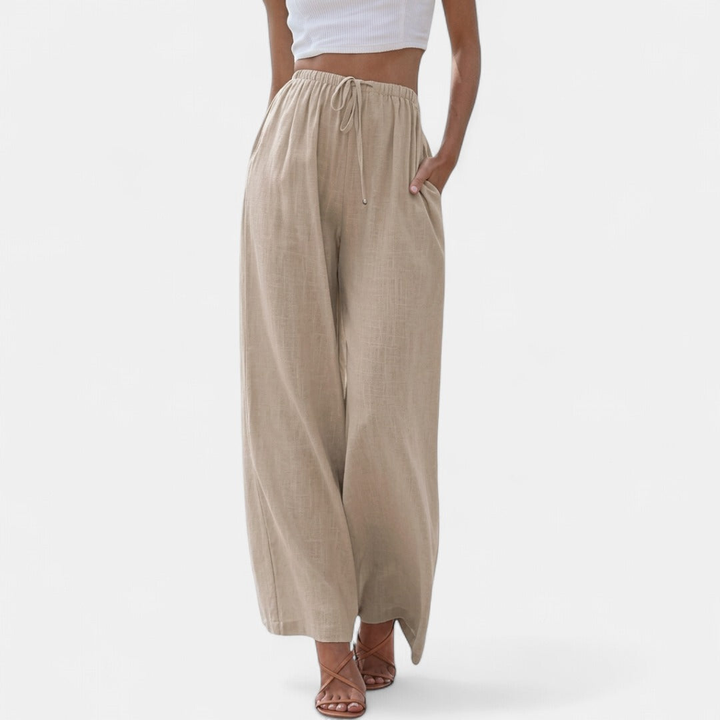FRANKIE | Relaxed Fit Palazzo Pants