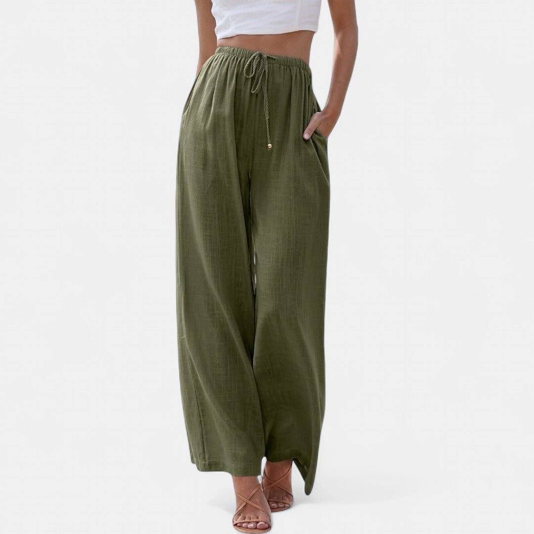 FRANKIE | Relaxed Fit Palazzo Pants