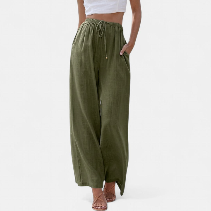 FRANKIE | Relaxed Fit Palazzo Pants