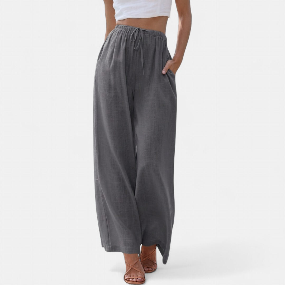 FRANKIE | Relaxed Fit Palazzo Pants