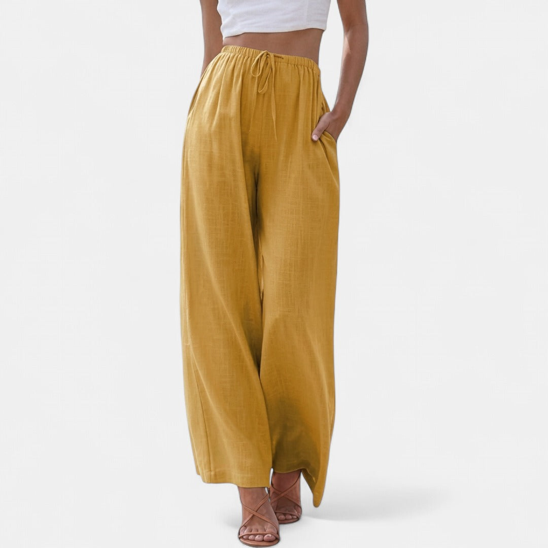 FRANKIE | Relaxed Fit Palazzo Pants