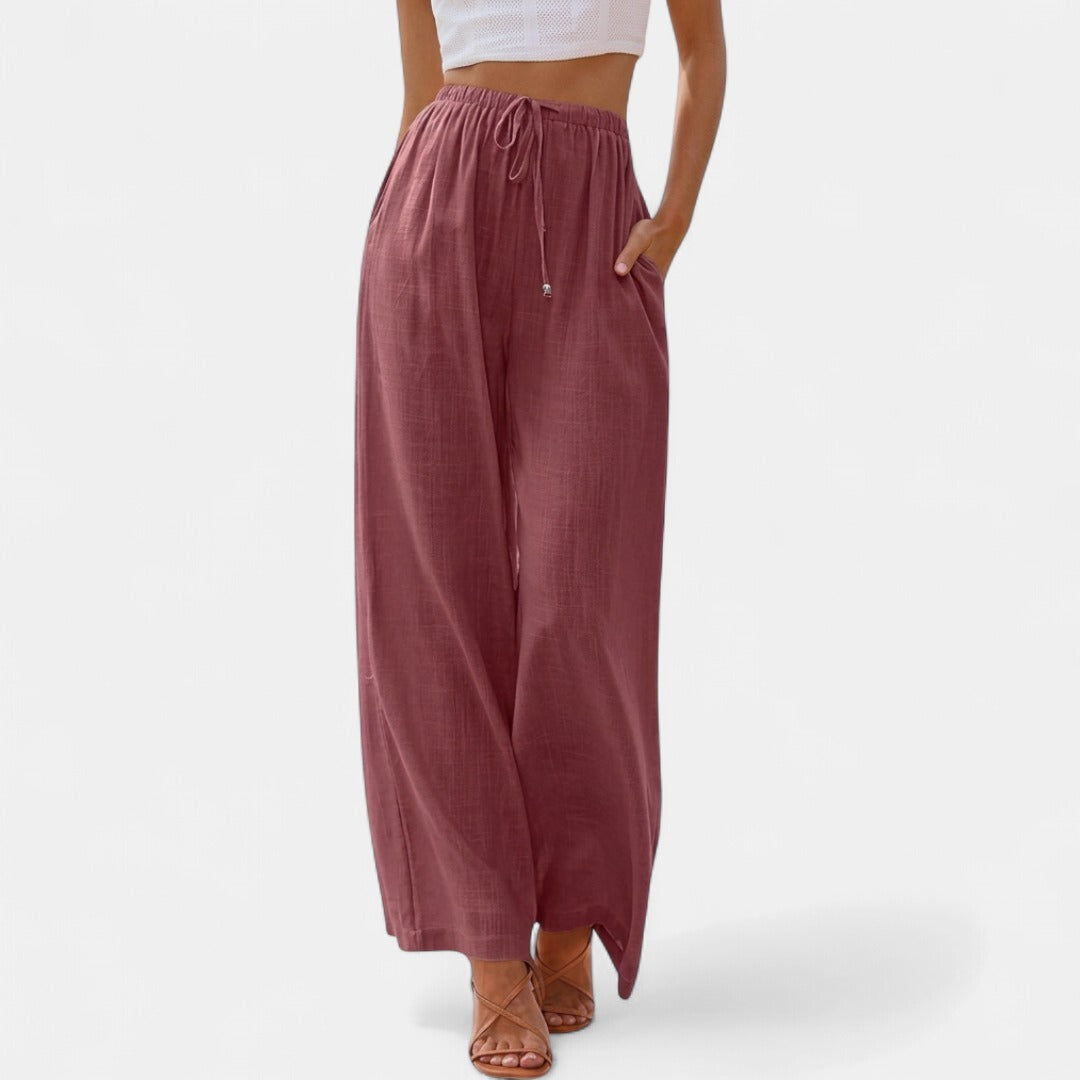 FRANKIE | Relaxed Fit Palazzo Pants
