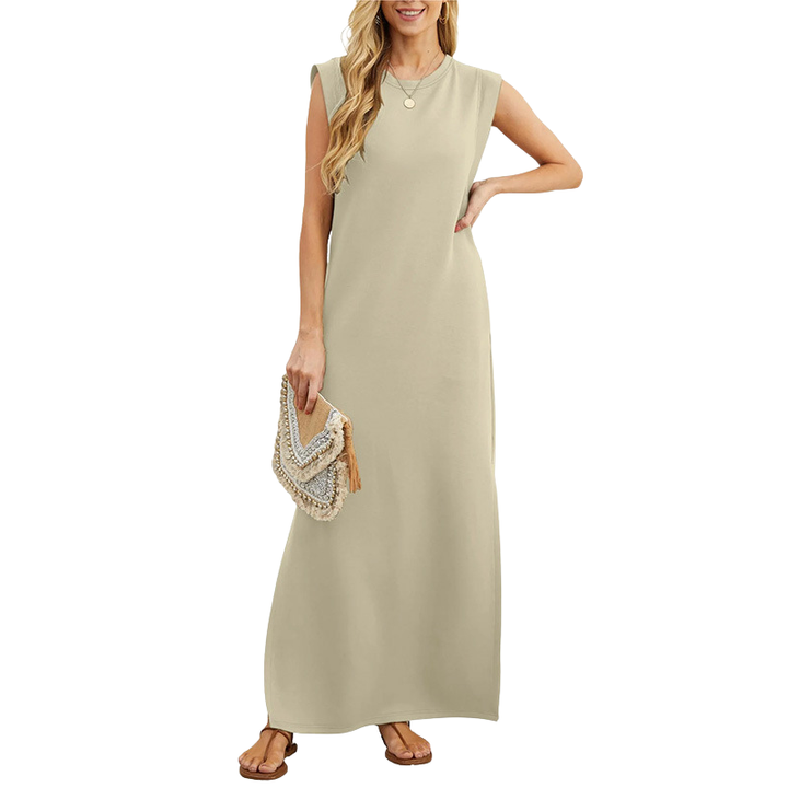 RIANE™ – Classic Loose Sleeveless Beach Maxi Dress