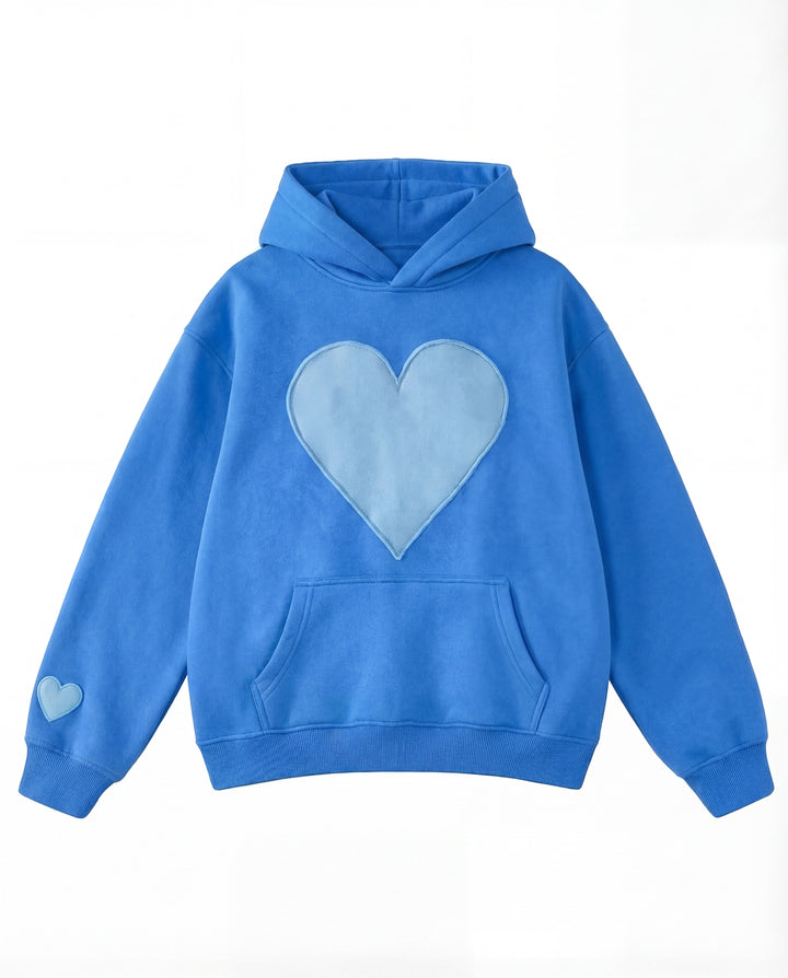 CANDACE™ – Oversized Heart Design Pullover