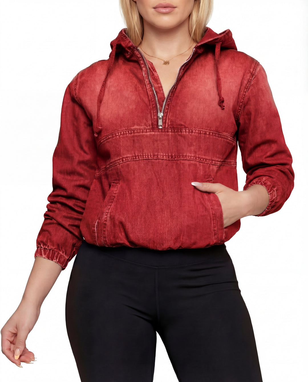 MILDRED™ – Casual Half Zip Hoodie Pullover Jacket