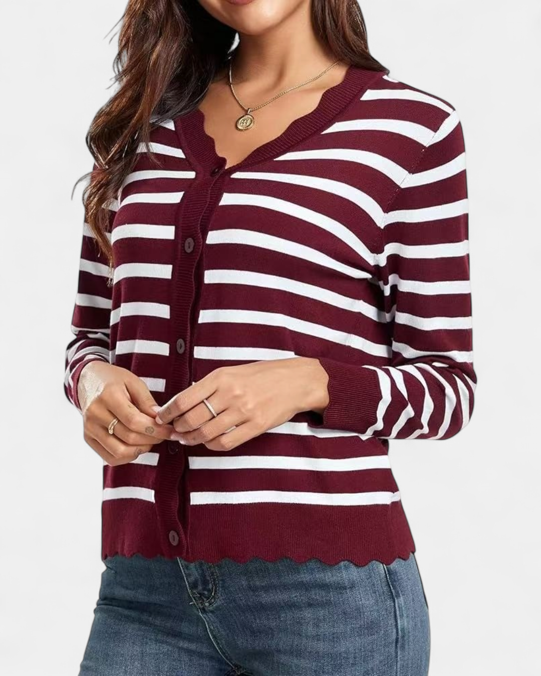 Dark Red Stripe