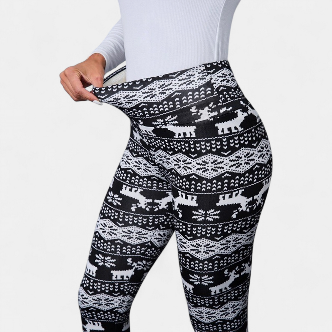 Black Reindeer Fair Isle
