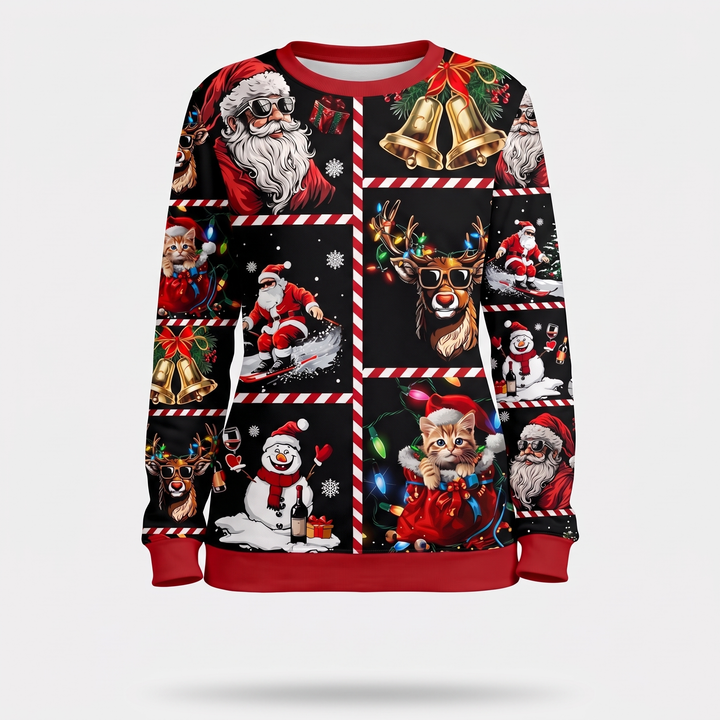 Black Christmas Patchwork