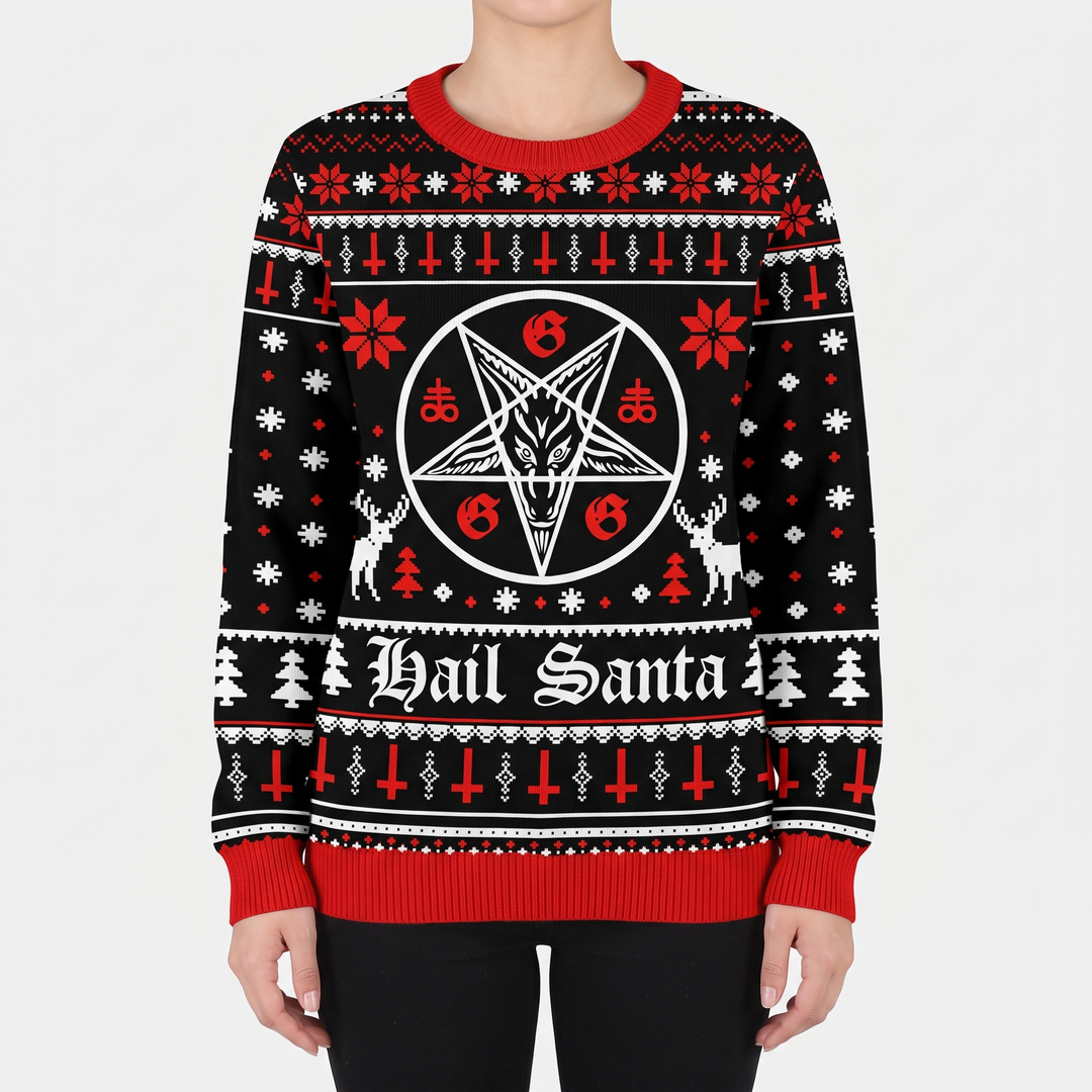 Black Pentagram Santa