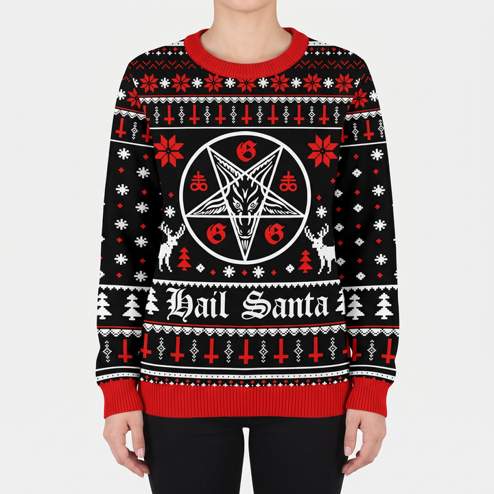 Black Pentagram Santa
