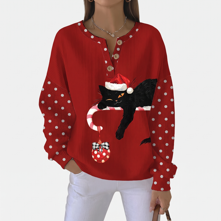 Bright Red Cat
