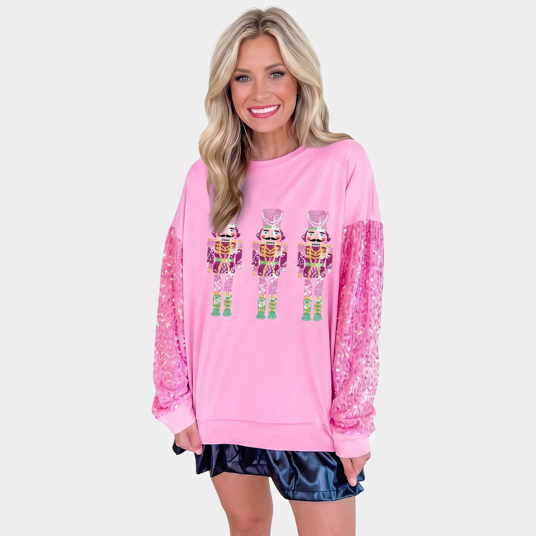 Bubblegum Pink Nutcracker Print