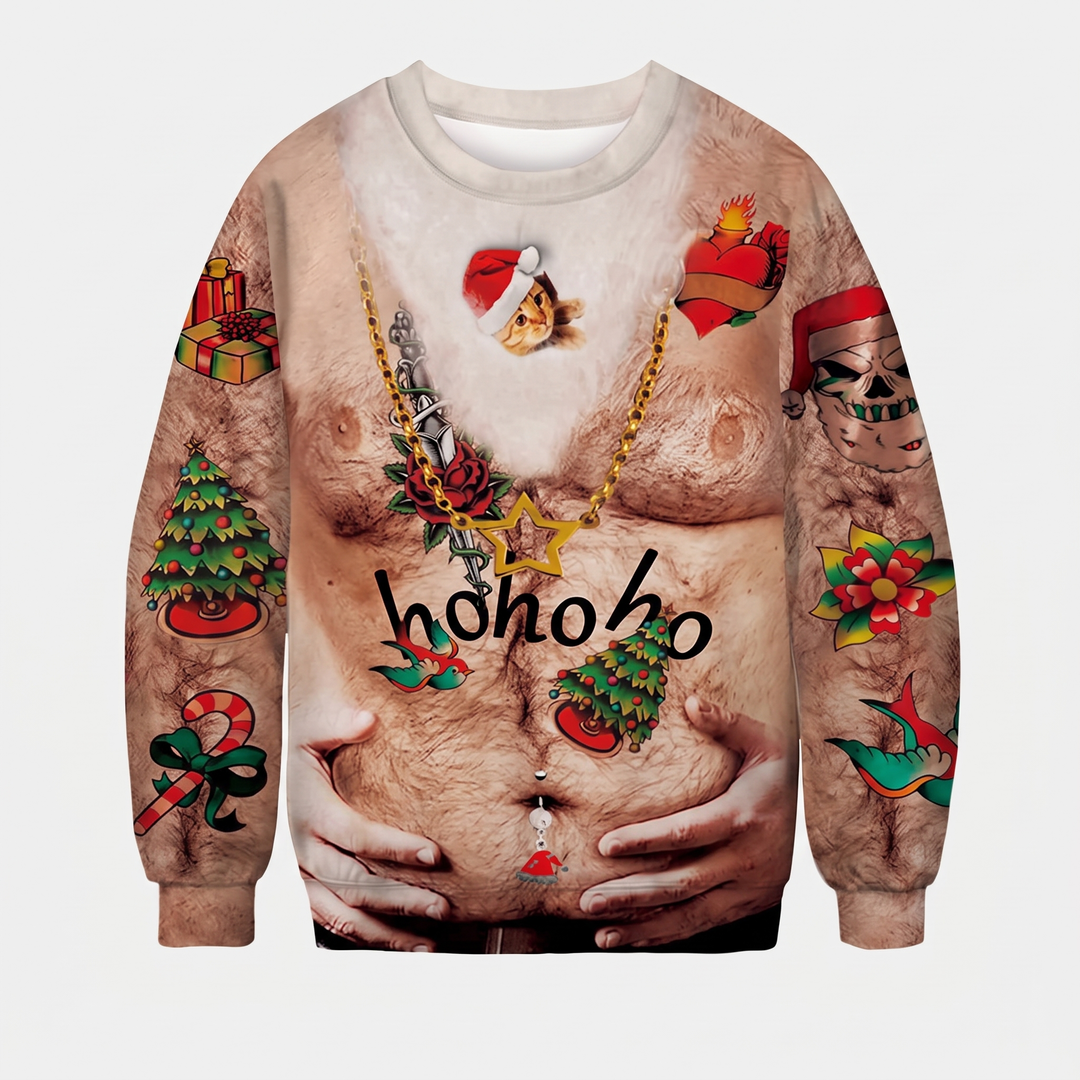 Beige Holiday Tattoo