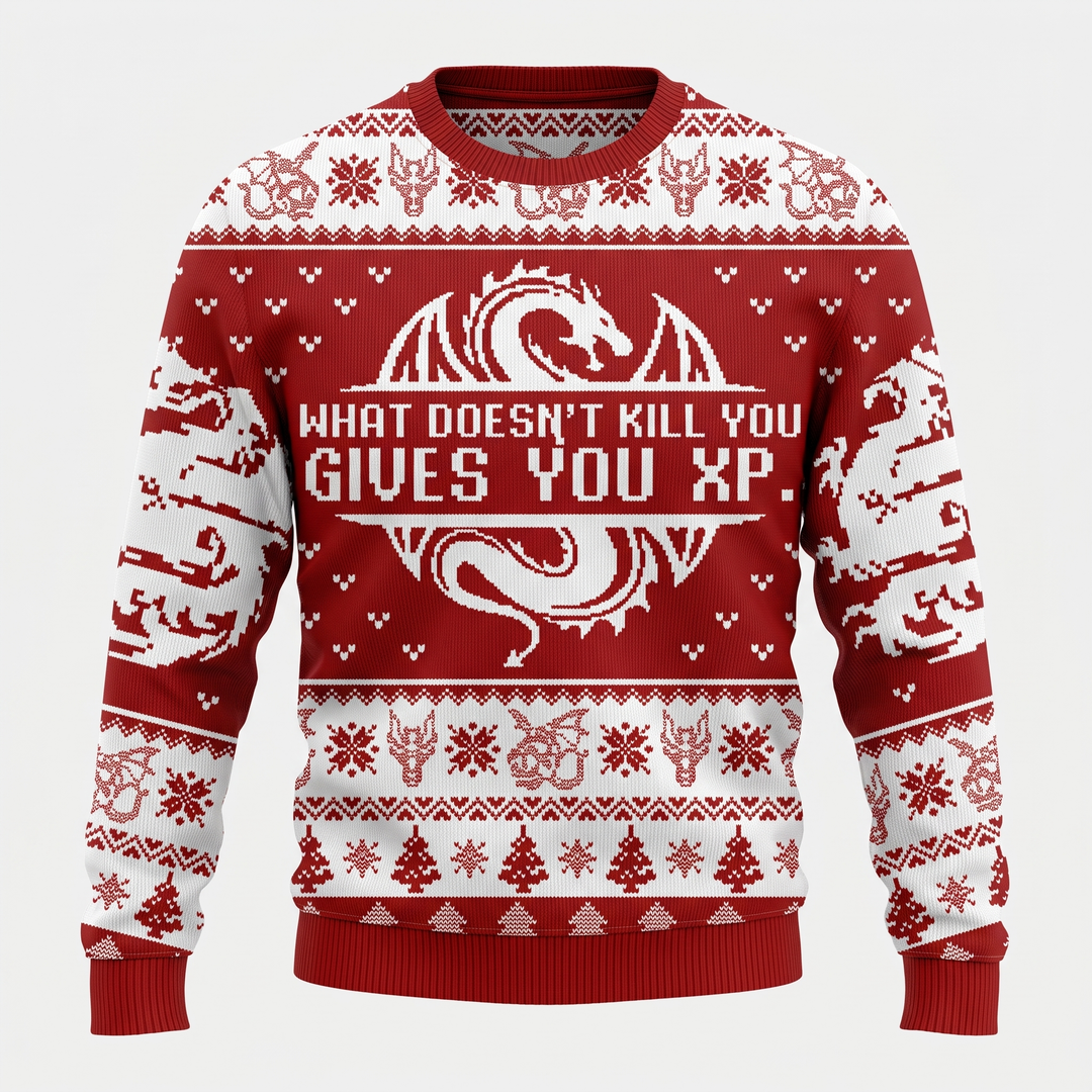 Red Gaming Knit