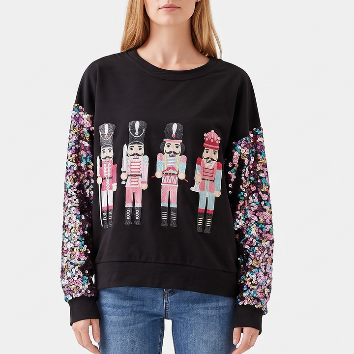 Black Nutcracker Print