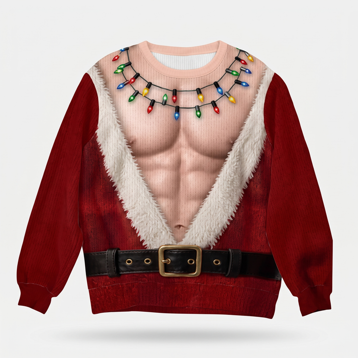 Maroon Santa Suit