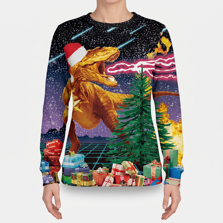 Navy Neon Dino
