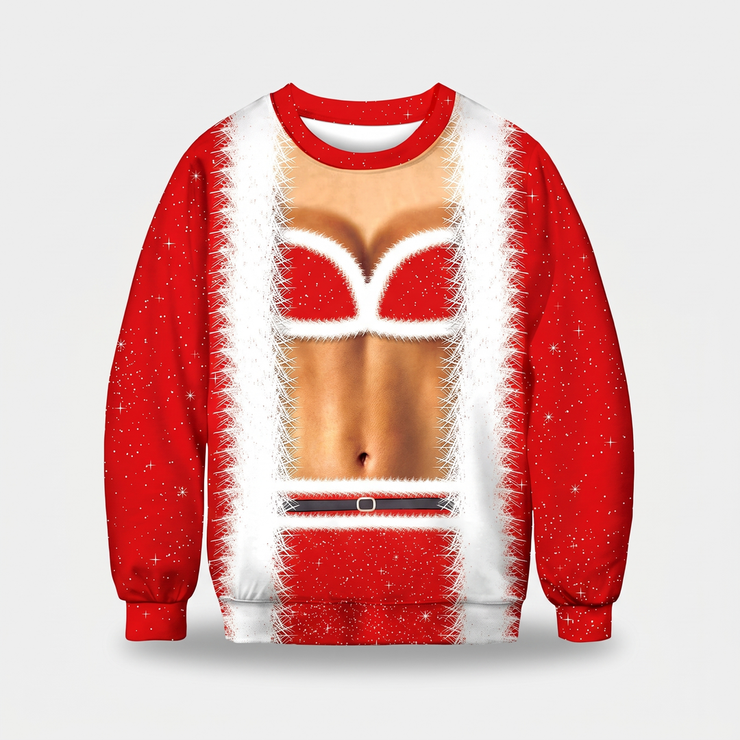 Red Snowflake Sparkle