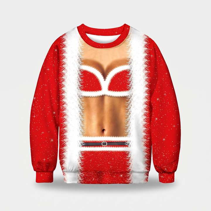 Red Snowflake Sparkle
