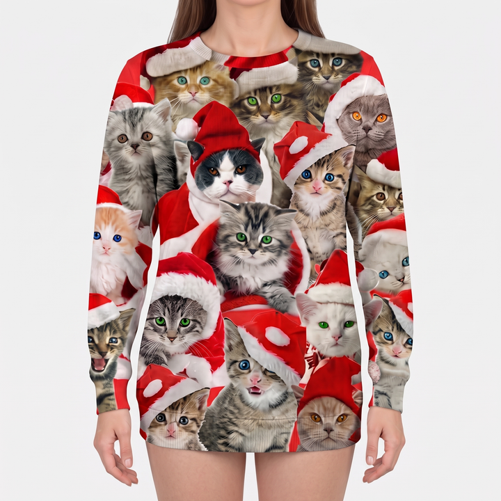 Red Santa Cats