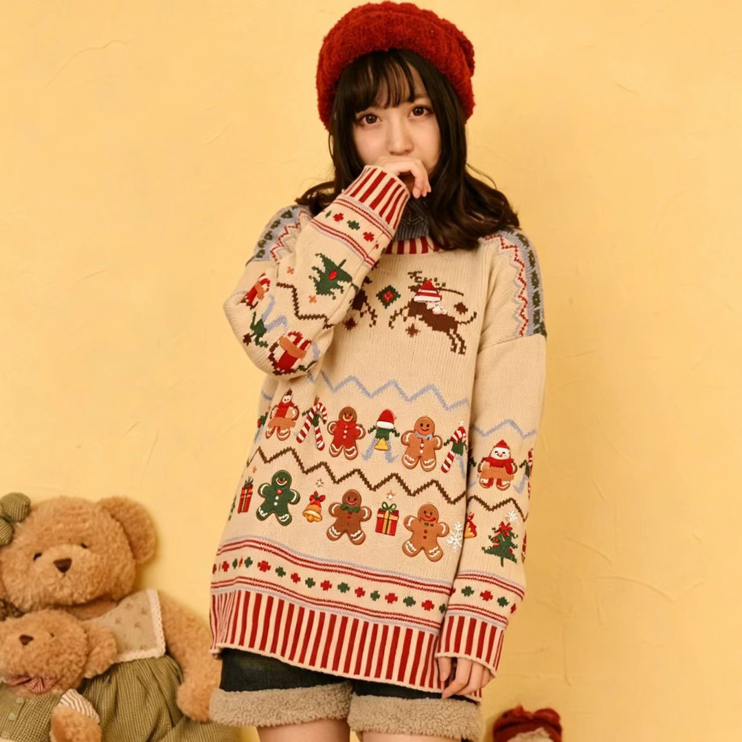 Cream Gingerbread Print