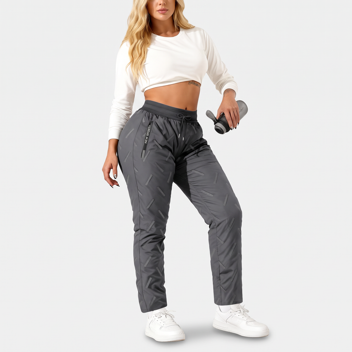 Grey Straight Leg