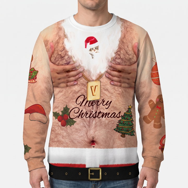 Tan Hairy Chest Hands