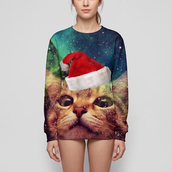 Green Galaxy Cat