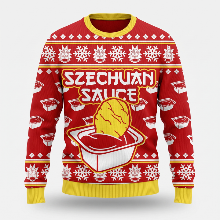Red Szechuan Print