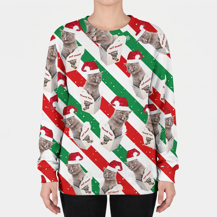 Cream Candy Stripe Cats