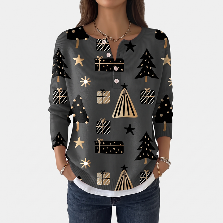 Charcoal Gold Christmas