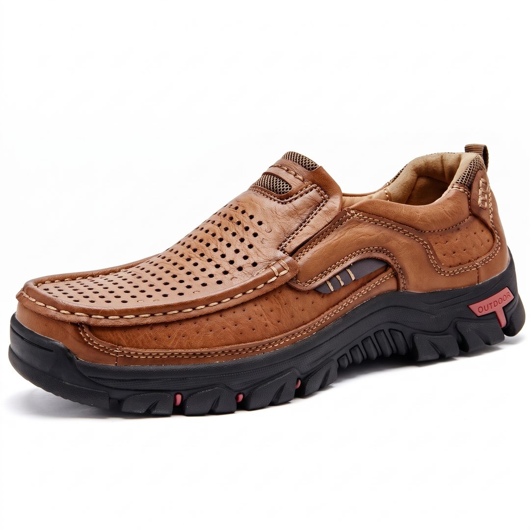 Tan Perforated