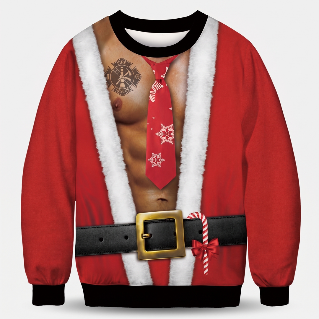 Red Santa Suit Chest