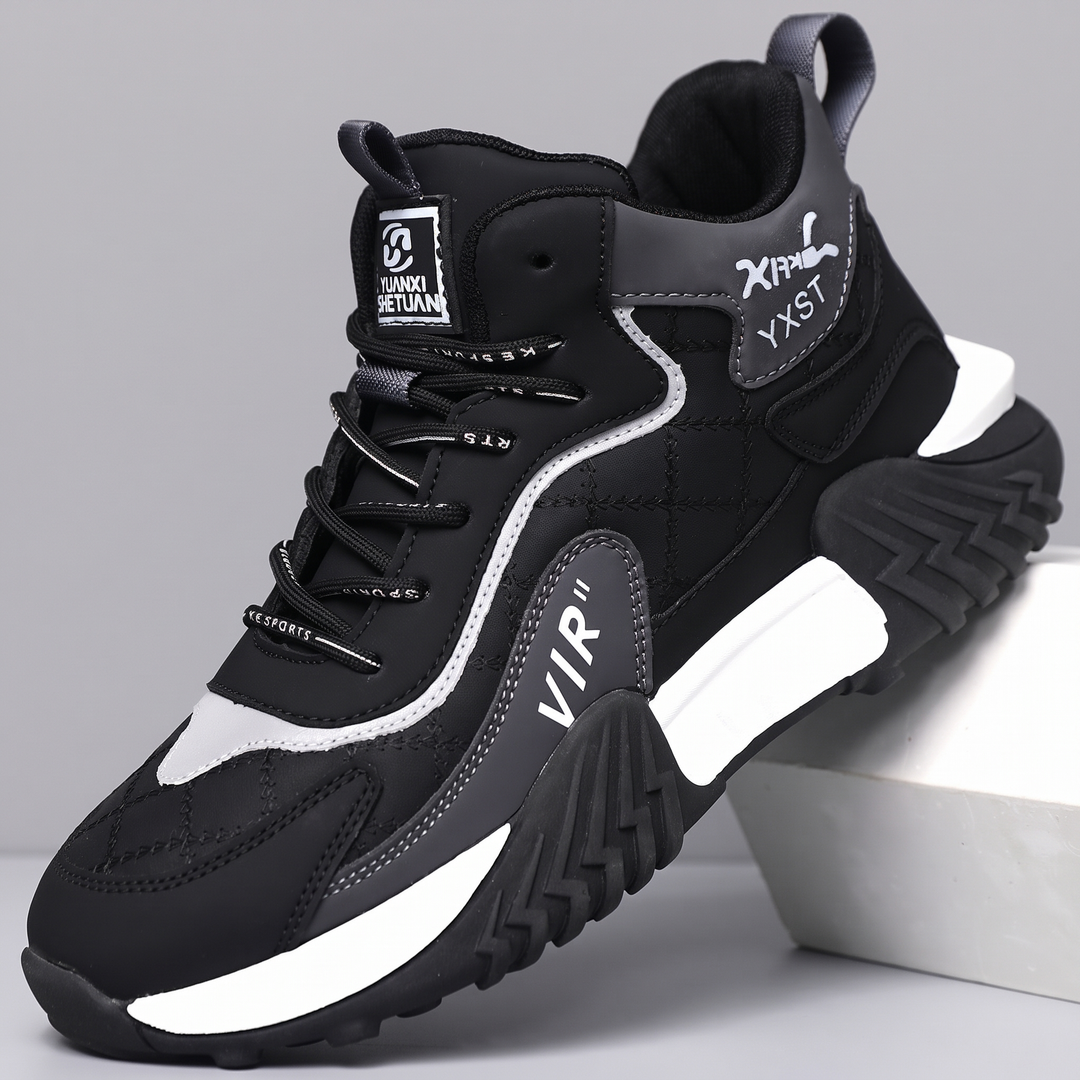 Black White