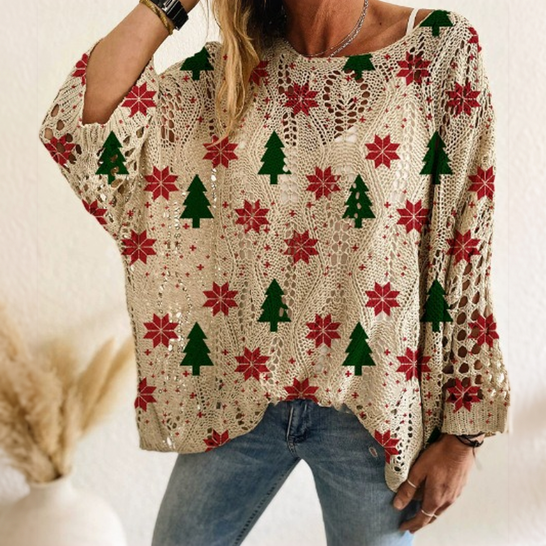 Cream Holiday Trees