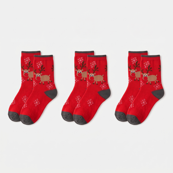 Red Grey Reindeer
