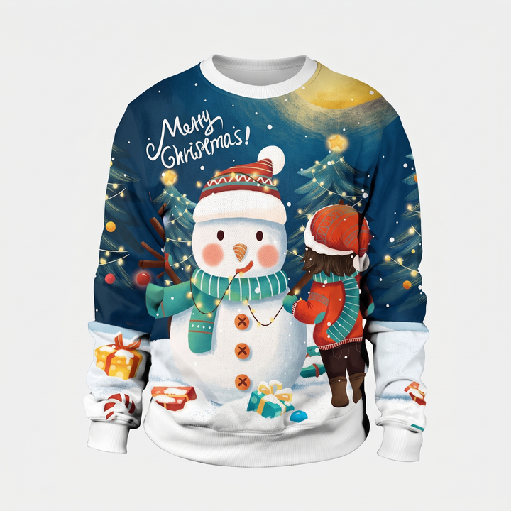 Navy Snowman