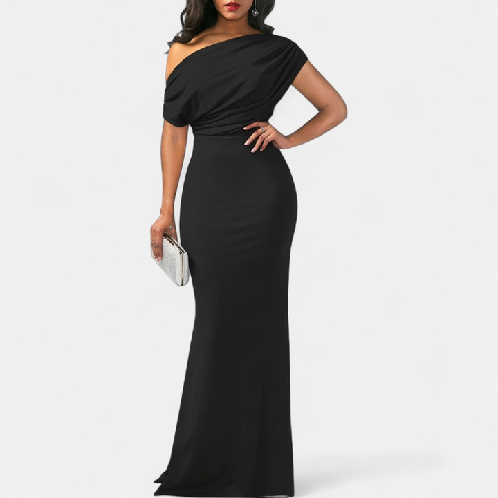 ROSELYN | Elegant Off-Shoulder Bodycon Evening Gown