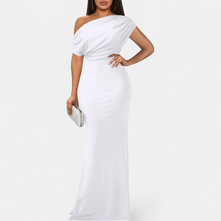 ROSELYN | Elegant Off-Shoulder Bodycon Evening Gown
