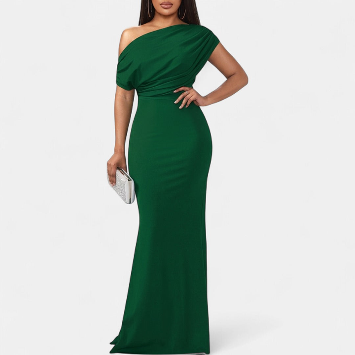 ROSELYN | Elegant Off-Shoulder Bodycon Evening Gown