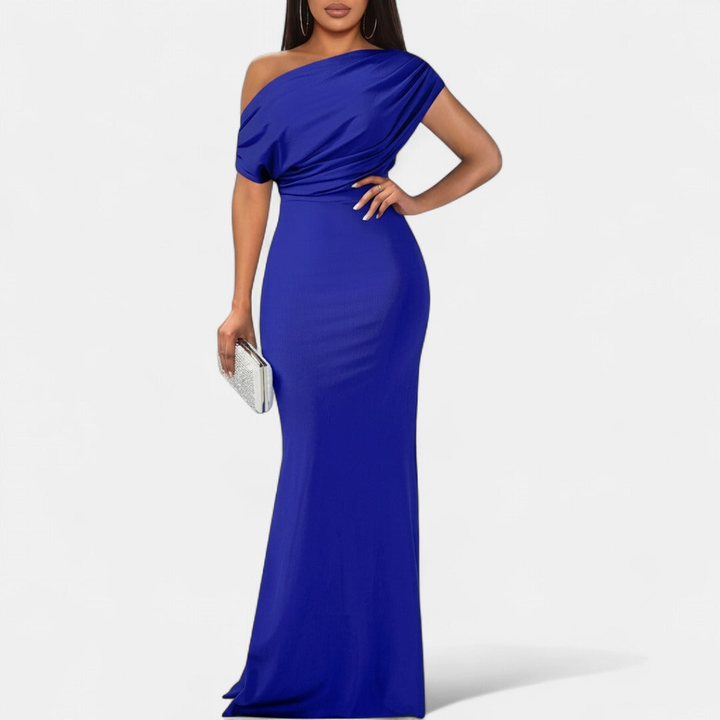 ROSELYN | Elegant Off-Shoulder Bodycon Evening Gown