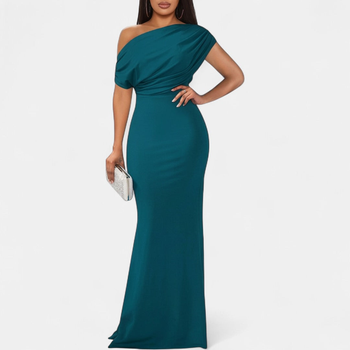 ROSELYN | Elegant Off-Shoulder Bodycon Evening Gown