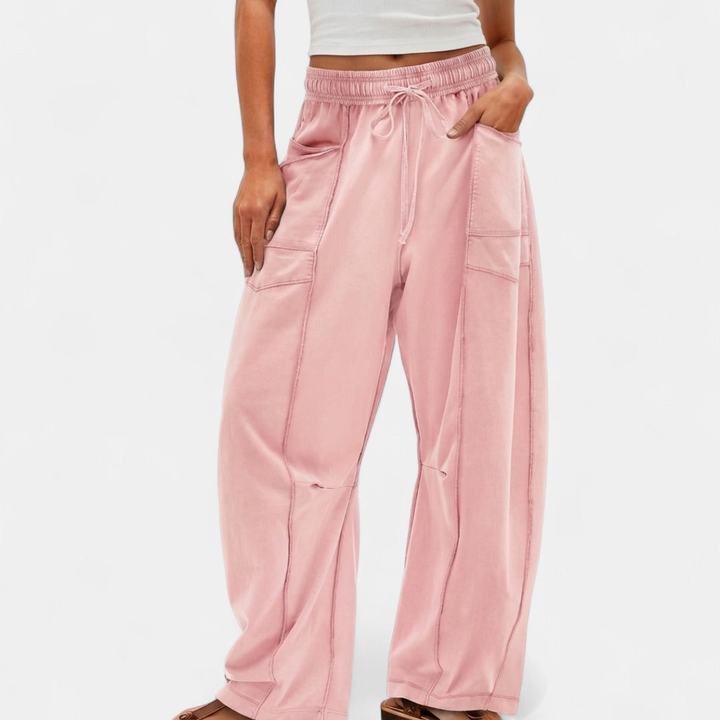 RYZA | Baggy Wide Leg Joggers with Cozy Fleece Lining